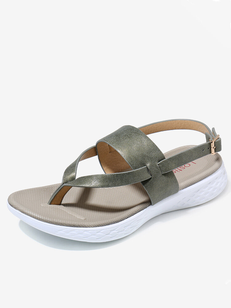 Women Wearable Buckle Strap Hiking Strappy Casual Beach Sandals