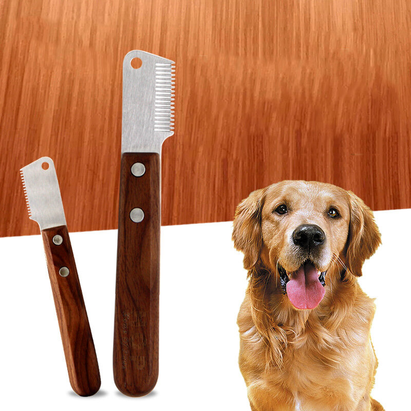 

Pet Combing Terrier Dog KnifeDog Special Beauty Tools Pet Supplies Shaving Knife Comb