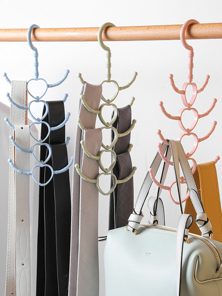 Rotating 10 Claw Multi-Purpose Hanger Hook Hanger Plastic Hook Shoe Rack