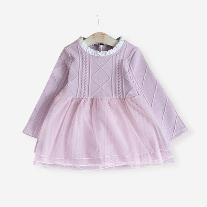 

Baby Girls Tulle Dress For 3-18M, Pink;blue