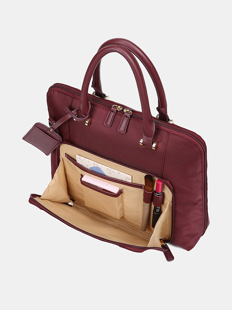 Mujer Diseñador Impermeable Solid Handbag Multifunction Crossbody Bolsa