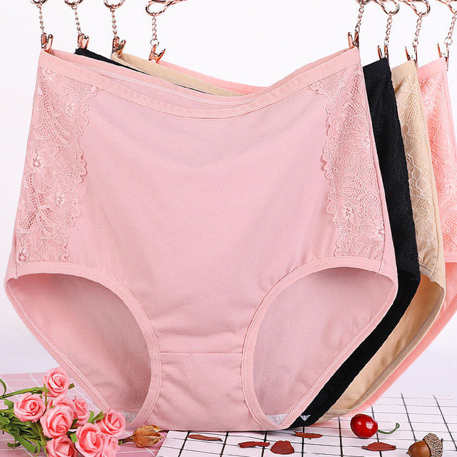 Women's Underwear Cotton High Waist Section New Briefs