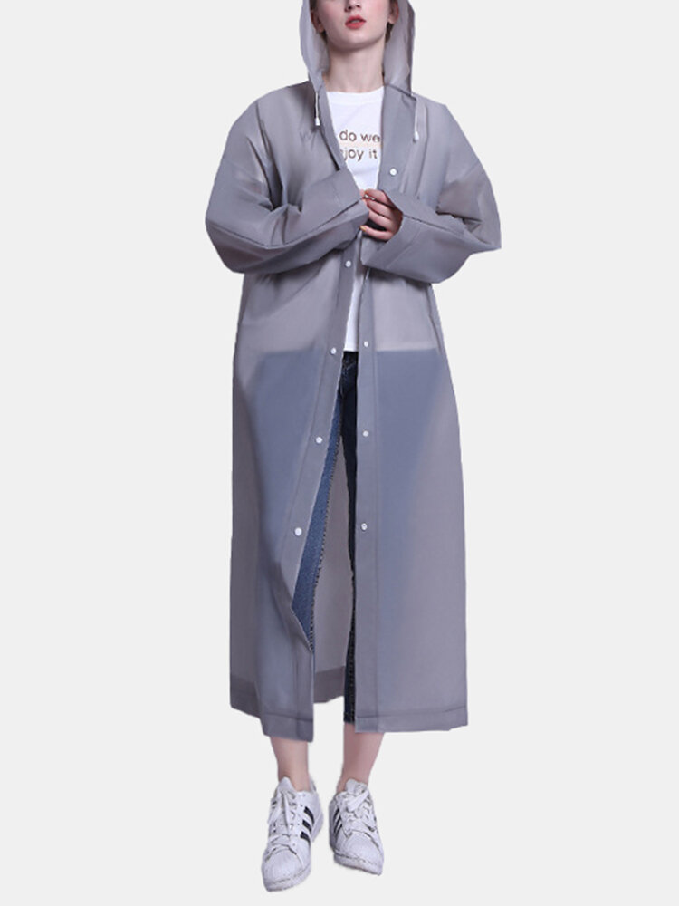 Dustproof Clothing Environmental Protection Lightweight Raincoat EVA Thickened