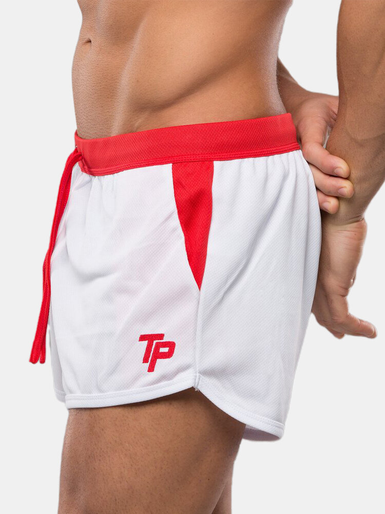 Mesh Breathable Shorts Muscle Workout Running Shorts Loungewear for Men