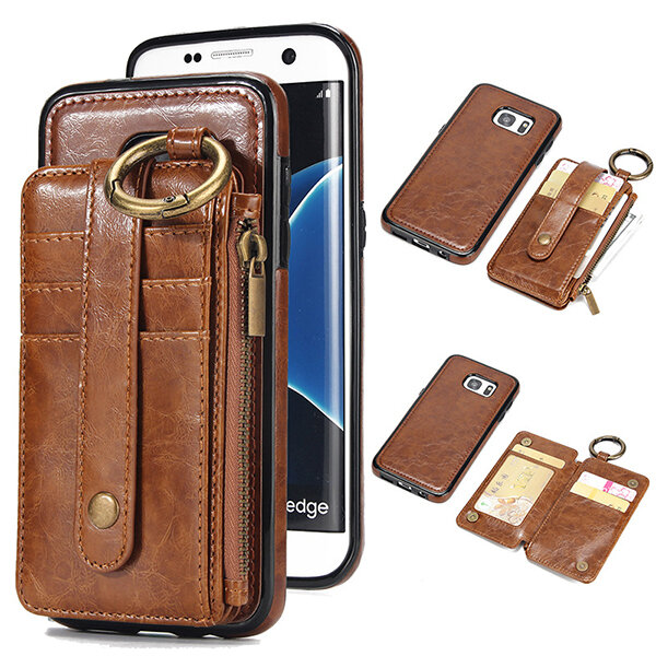 Men Card Holder For iPhone6s/6s Plus/7/7Plus/8/8 Plus Samsung S8/S8 Plus/S7/S7 Edge Phone Case