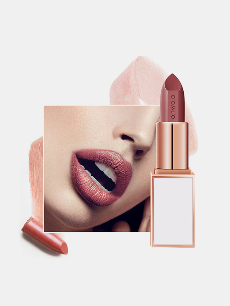 O.TWO.O Matte Lipstick Makeup Velvet Lip Gloss Long Lasting Waterproof Lip Stick Lip Beauty Comestic