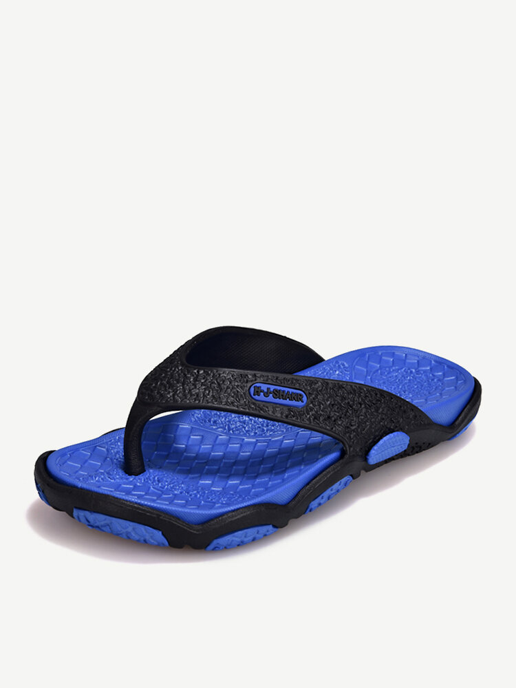 Men Slip Resistant Clip Toe Casual Beach Slippers от Newchic WW