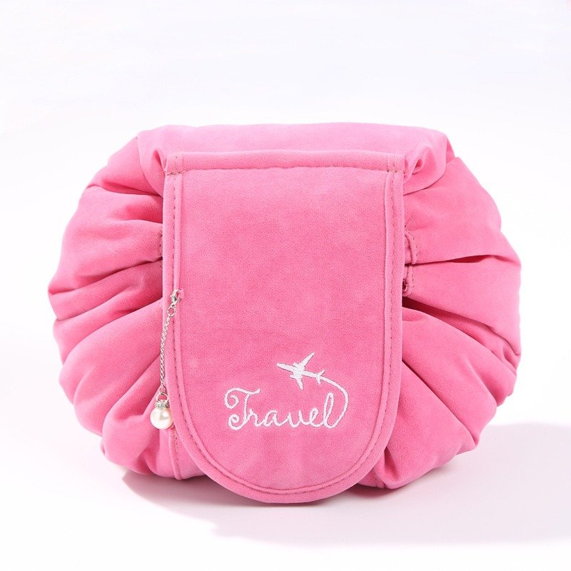 Corduroy Convenient Storage Bag Foldable Cosmetic Bag For Women
