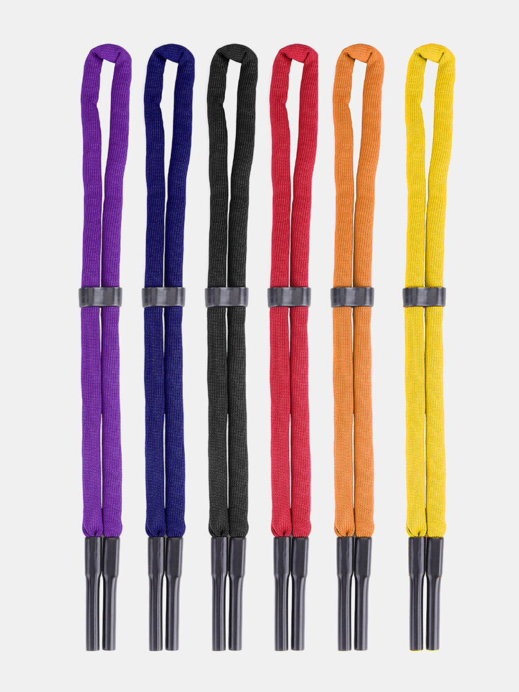 Colorful Sports Antideslizante Gafas Cadena de cordones Cadena de soporte de cordón ajustable Cuerda