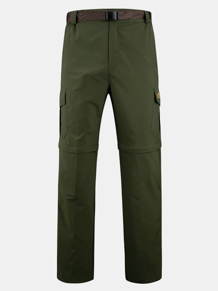 

Quick Dry Detachable Sports Pants, Green;black;khaki