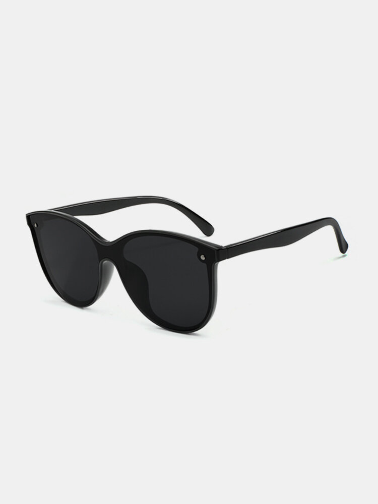 Men Womens Square Vogue Polarized Sunglasses Yellow Night Vision Goggles PC Outdoor Sunglasses