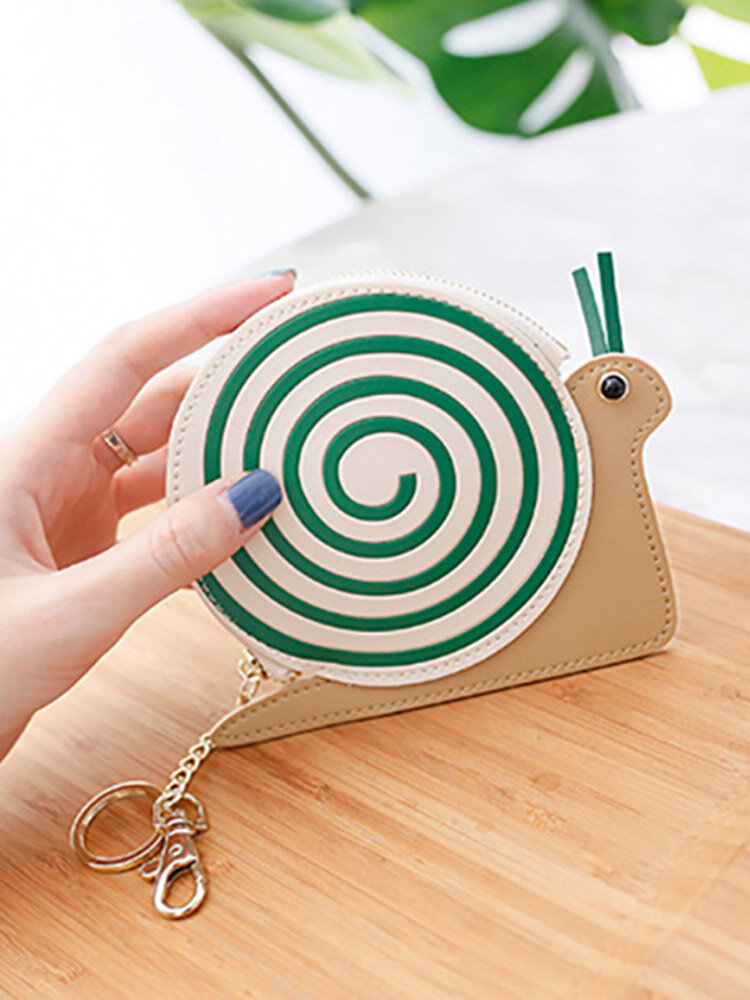 Cartoon Lovely Style Insect Card Holder Key Bags Coin Bags