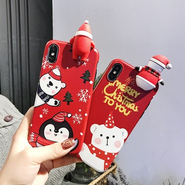 Christmas Cartoon Phone Shell For iphone All Inclusive