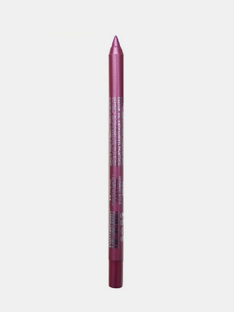 14 Colors Shiny Pearlescent Eyeliner Pen Long-lasting Waterproof Eye Shadow Pen Eye Makeup