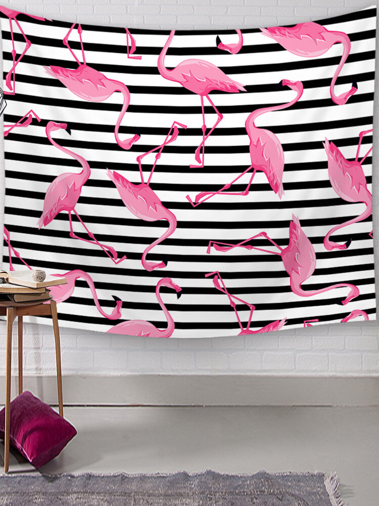 

150*130/ Flamingo Wall Hanging Tapestry House Decorative Yoga Mat Beach Towel