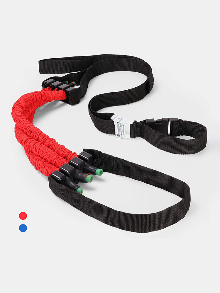 

Pull-Ups Booster Belt Multifunctional Horizontal Bar Strength Training Elastic Band, Red;blue
