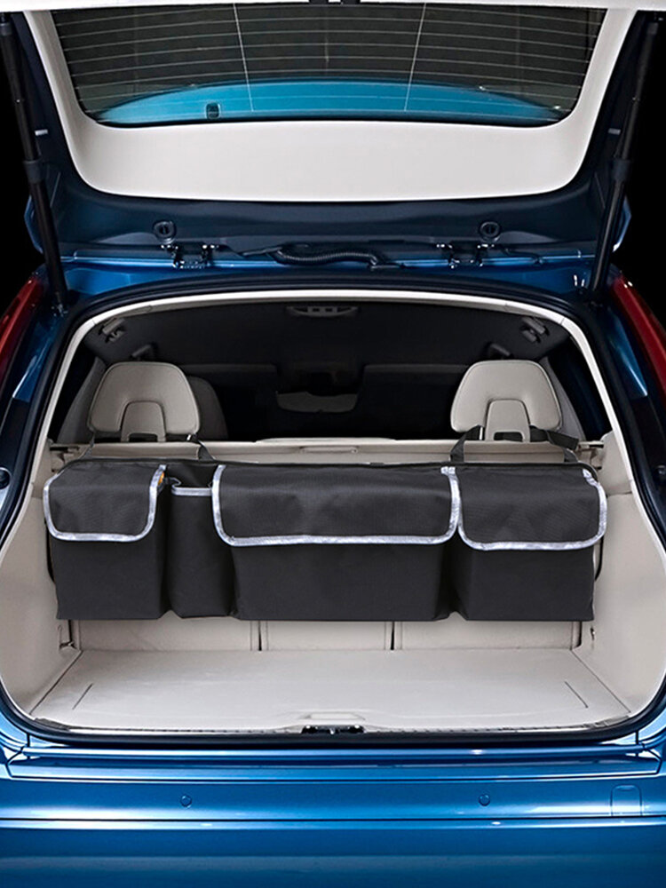 Multi-Function Oxford Cloth Car Storage Bag Car Seat Storage Container Hanging Bag Outdoors Bag