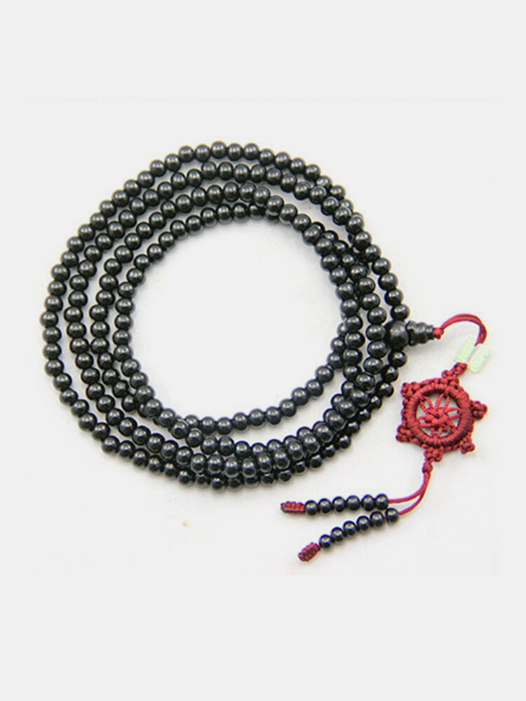 Sandalwood Buddha Beads Multilayer Bracelets