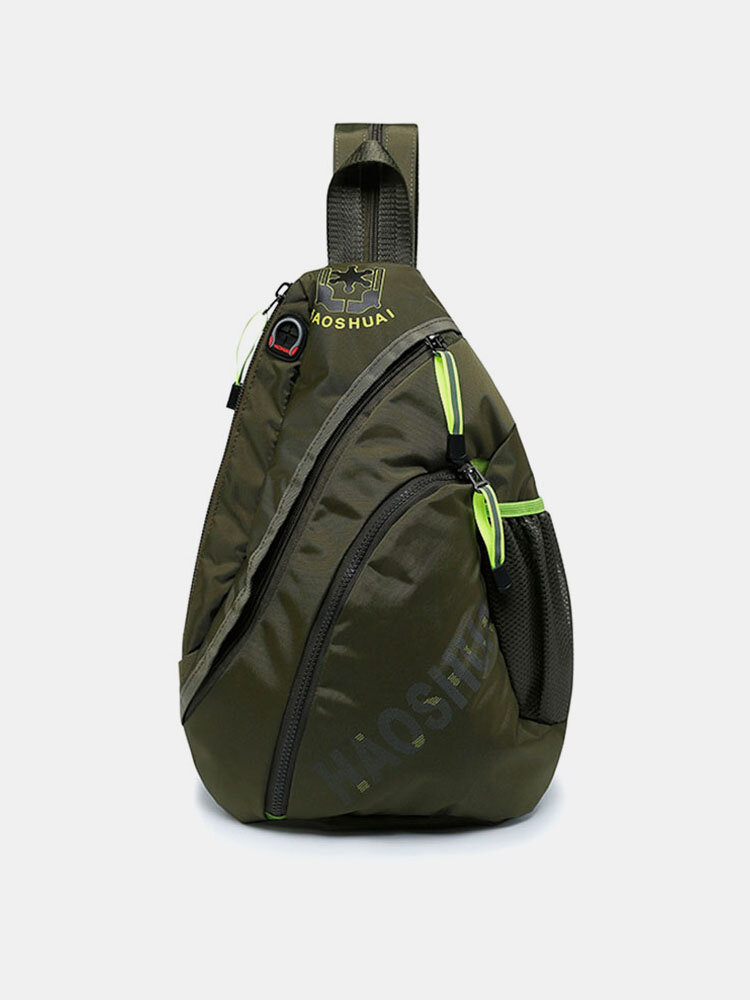 Men Waterproof Outdoor Tactical Travel Chest Bag Crossbody Bag Backpack