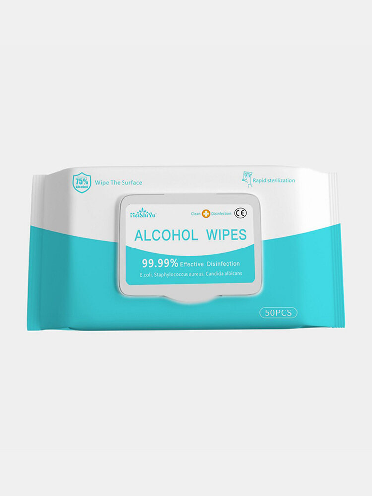 Household 99.9% Sterilization Alcohol Wipes Bactericidal Clean Protective Alcohol-pads