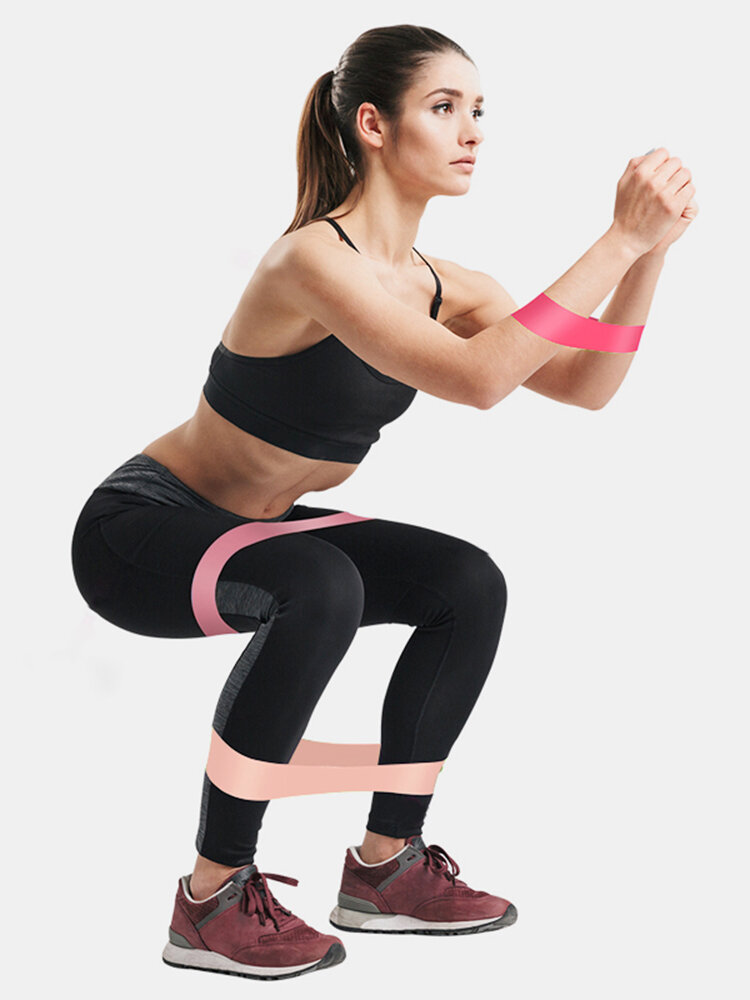 5Pcs/Set Elastic Bands For Fitness Gum Resistance Bands Yoga Workout Sport Elastic Rubber Bands