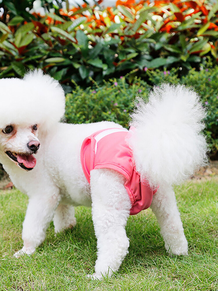 Washable Female Dog Sanitary Pants Waterproof Anti-harassment Dog Diaper Physiological Pants