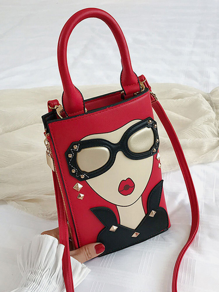 Fashion Cartoon Phone Bag Shoulder Personalized Messenger Bag Crossbody Bag