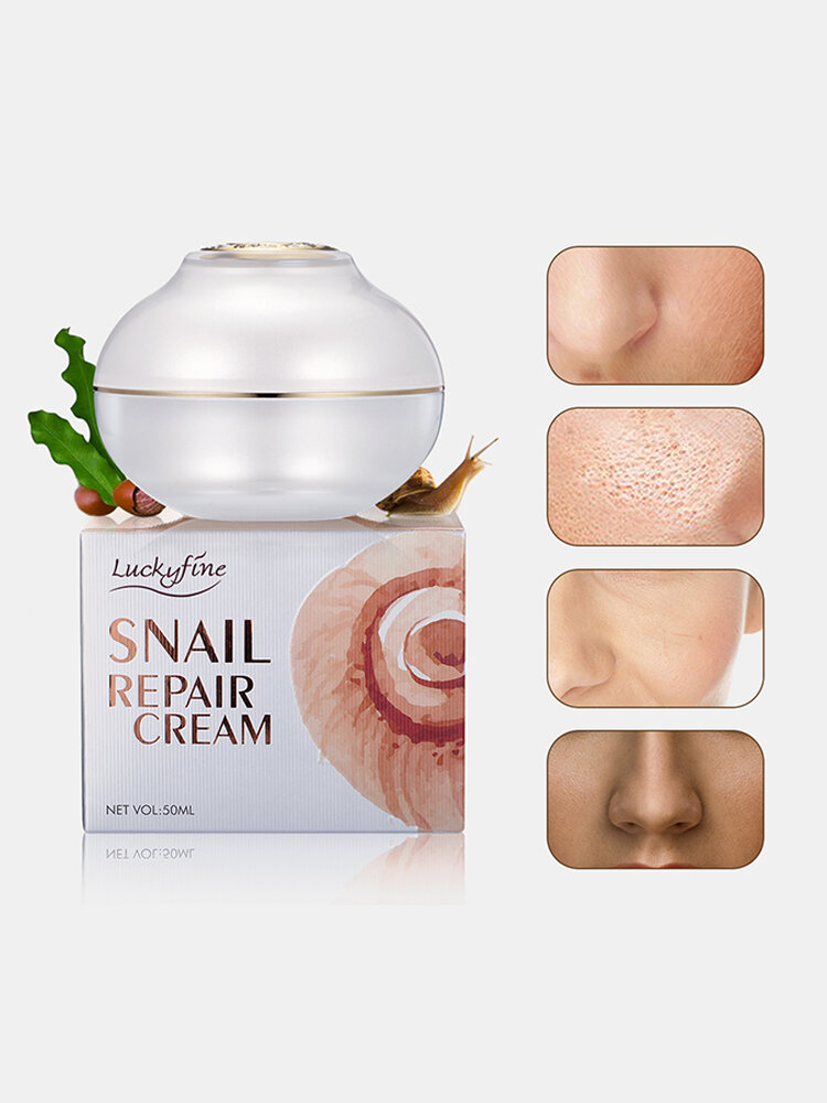 50 ml Snail Repair Facial Cream Deeply Nourish Skin Reduce Fine Line Shrink Pores Face Care Cream