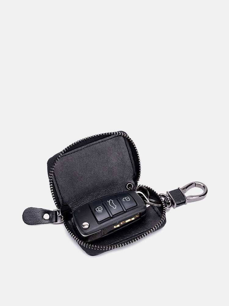 Men Genuine Leather Car Key Holder Key Bag от Newchic WW
