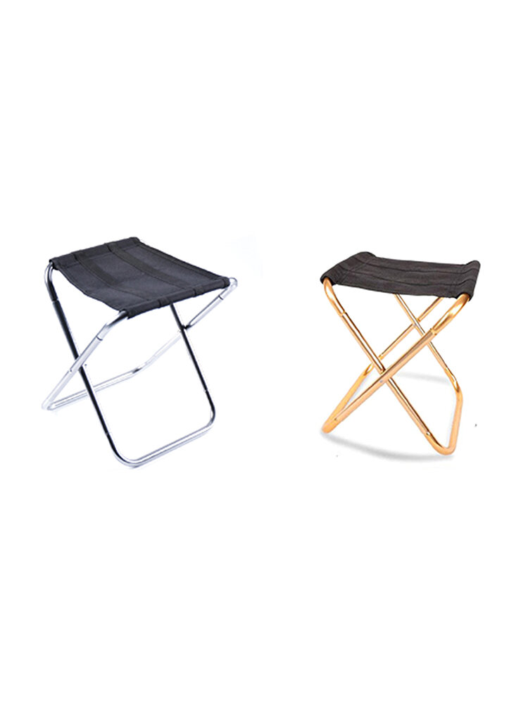 Outdoor Camping Folding Chair Aluminum Alloy Aviation Aluminum Fishing Chair Portable Folding Stool