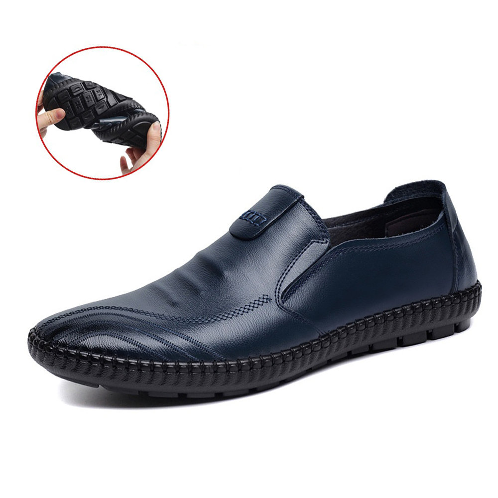Men Soft Sole Comfy Driving Loafers Slip On Casual Shoes