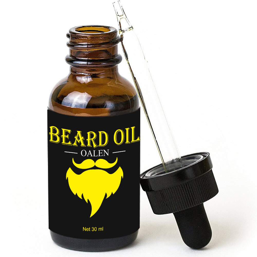 

Natural Organic Beard Oil Mosturizing Anti Hair Loss Mustache Shaping Design Care For Men