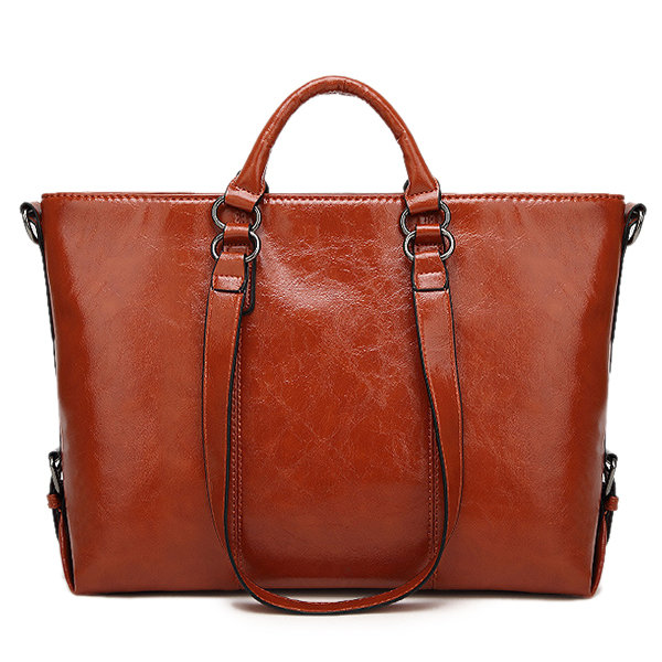 

WomenMinimalist Messenger Bag Leisure Handbag Business Tote Bag, #04