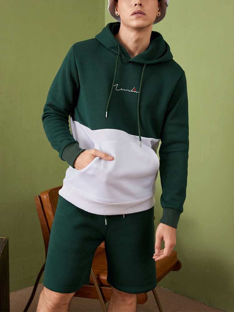 

Script Two Tone Hoodie Co-ords, Green