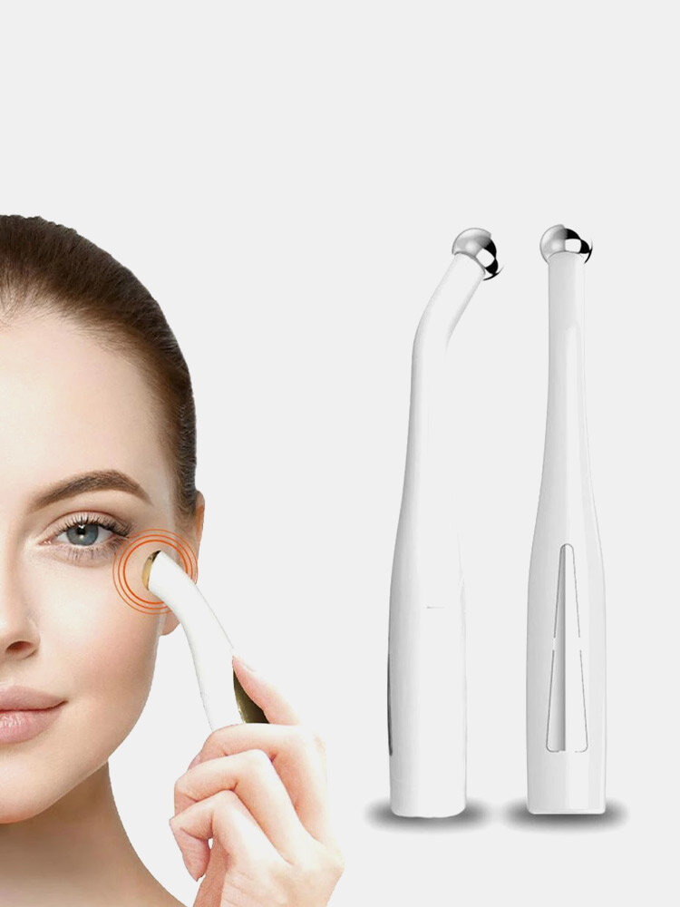 

Eye Beauty Iontophoresis Instrument Home Massage Remove Dark Circles Bags Under The Eyes Beauty Eye Pencil, White