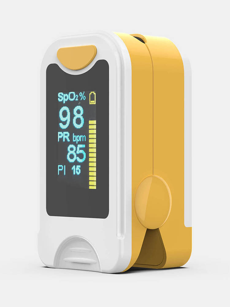 Household Portabl LED Fingertip Pulse Oximeter SPO2 PR+MISE Pulse Oximeter Blood Oxygen Monitor 