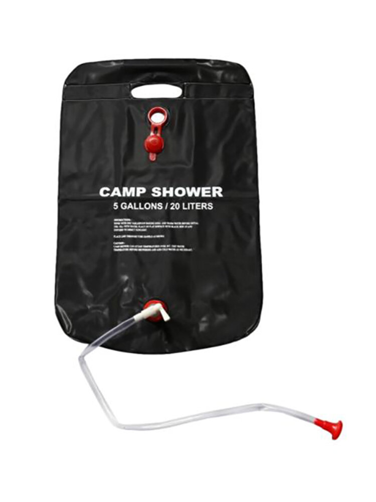 Douche de camping chauffée solaire voyage en plein air randonnée sac de douche solaire 10L / 20L / 40L