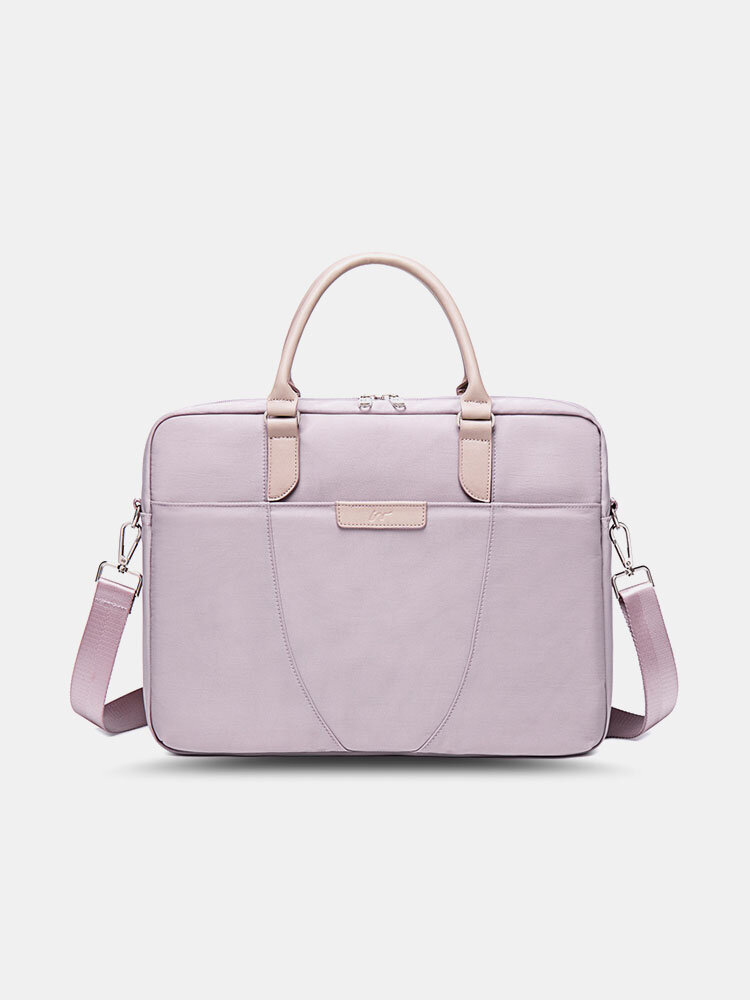 Simple 13.3/14/15.6 Inch Laptop Bag Breathable Waterproof Shock-Resistant Shoulder Bag For Suitcase