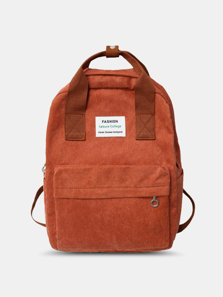 Women Preppy Large Capacity Backpack School Bag