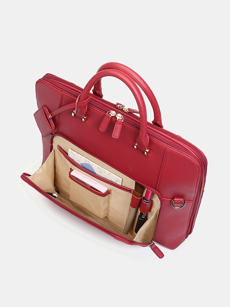 Women Designer Solid Handbag Multifunction Crossbody Bag