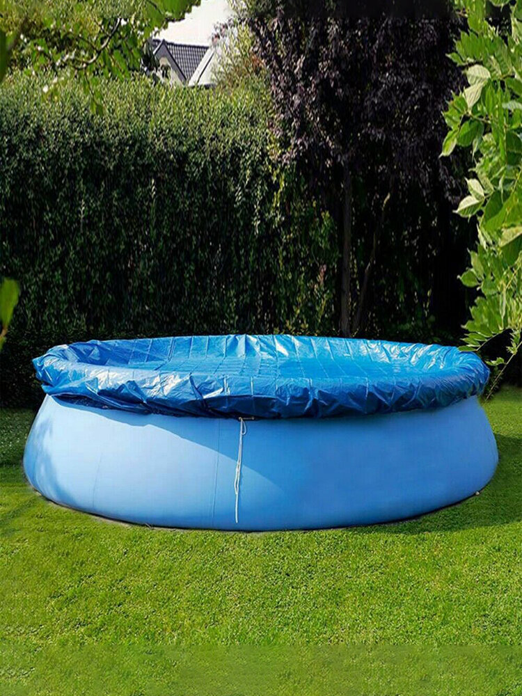 Rectangular Swimming Pool Cover UV-resistant Waterproof Dust Cover Durable 
