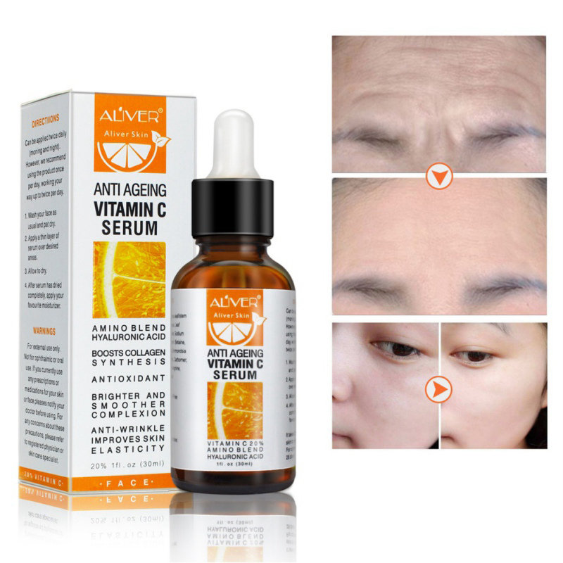 

Vitamin C Whitening Essence Deep MoisturizingAcne Anti-Aging Essence Brighten Skin Tone Face Care