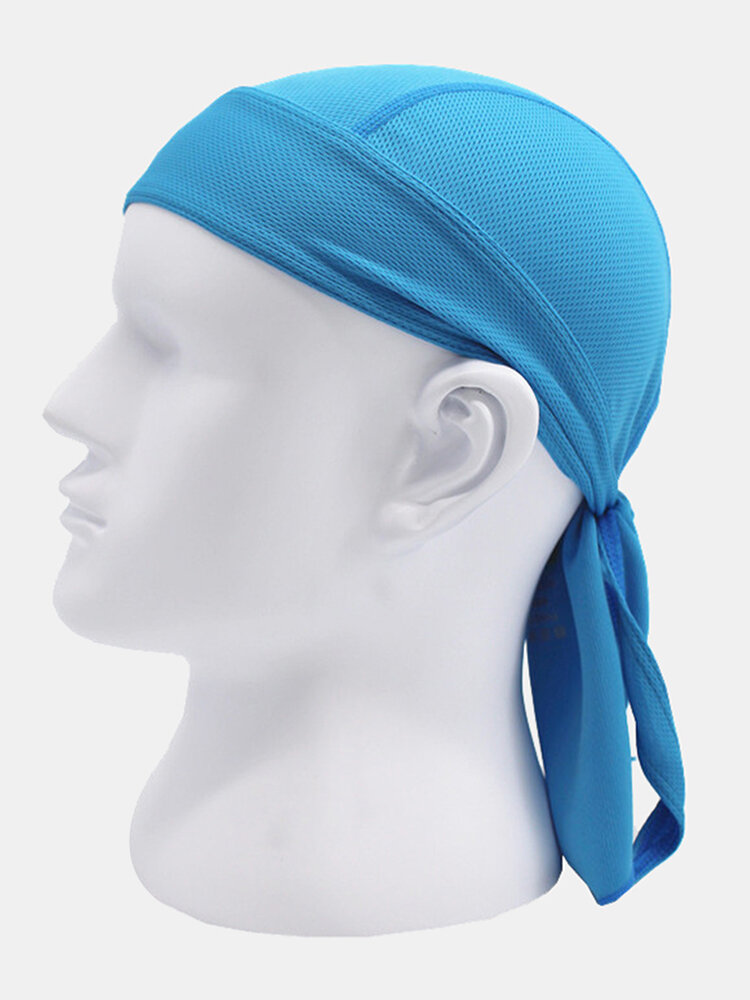 Quick-drying Turban Perspiration Breathable Sunscreen Outdoor Riding Pirate Hat