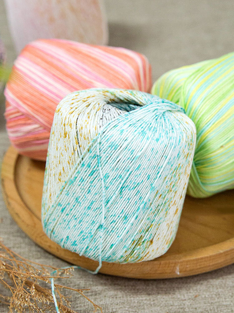 10PCS Cotton Multicolor Crochet Rope Thread Braiding Rope Hand DIY Dress Doll Weaving Rope
