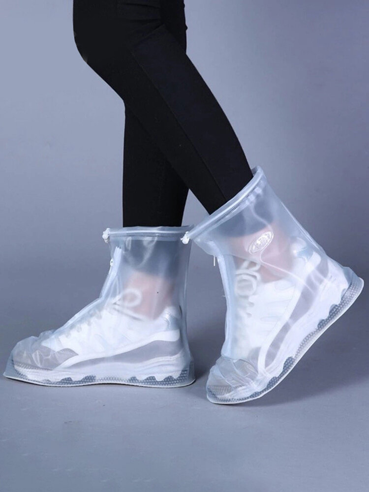 New Children Kids Anti-Slip Waterproof Shoe Cover Rain Boots Overshoes Protector 