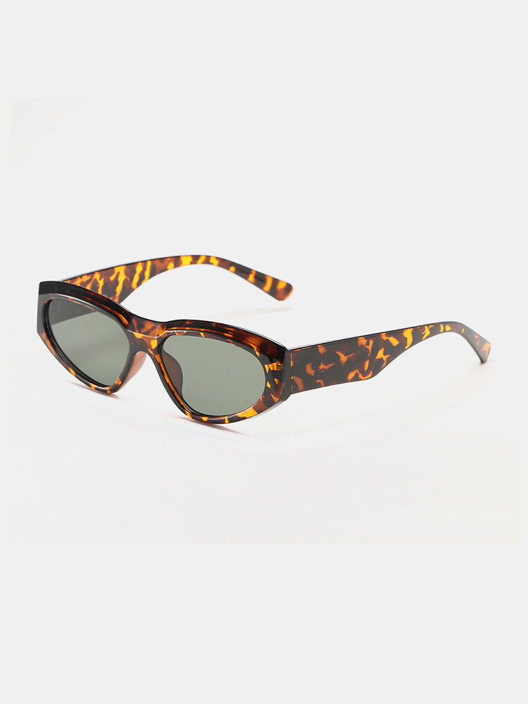 Femmes Retro Fashion Outdoor UV Protection Cat Eye Frame Lunettes de soleil