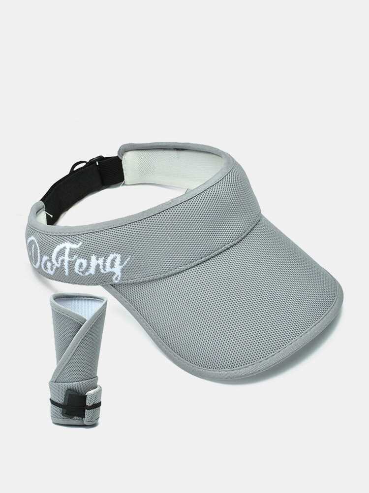 JASSY Women's Polyester Outdoor Sports Sunscreen Foldable Running Sunhat Visor Hat Baseball Cap