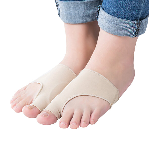 Big Toe Hallux Valgus Corrector Orthotics Feet Care Bone Thumb Pedicure Socks Bunion Straightener
