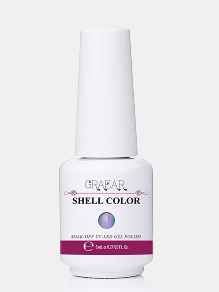 Shell Glow Nail Gel Polish 8ML Soak-off UV Gel Need UV Led Lamp Nail Gel Varnish Nail Art