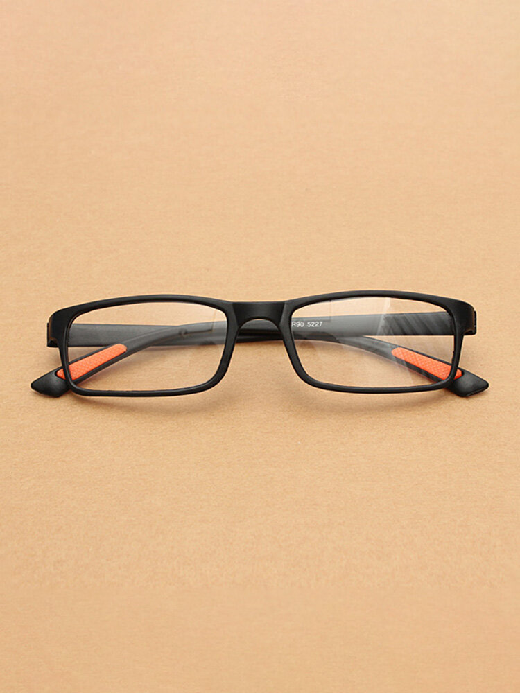 Black TR90 Light Weight Resin Fatigue Relieve Reading Glasses Eye Health Care